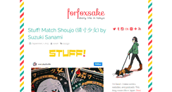 Desktop Screenshot of forfoxsake.org
